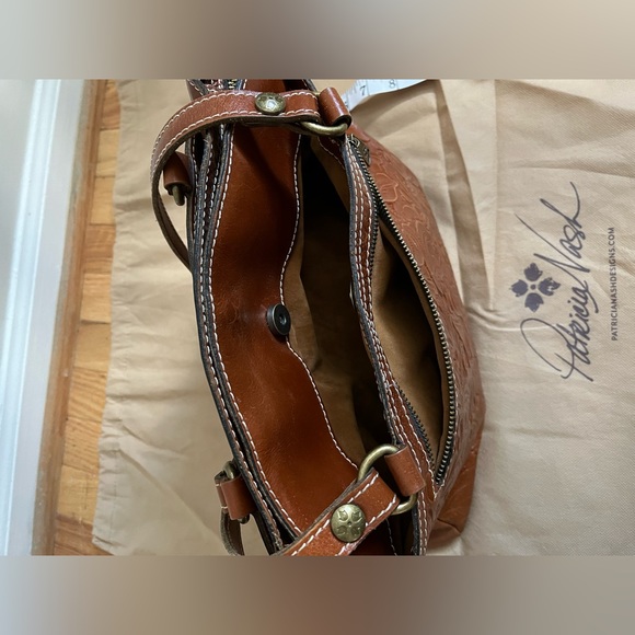 Patricia Nash Poppy Tote Cognac - Picture 7 of 12